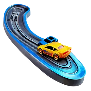 Hot Wheels Track PNG 05252024