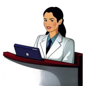 Hotel Receptionist Image Png 06272024 PNG image