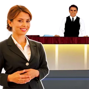 Hotel Receptionist Image Png 31 PNG image