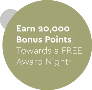 Hotel Reward Promotion Graphic PNG image