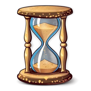 Hourglass In Sandstorm PNG 05232024