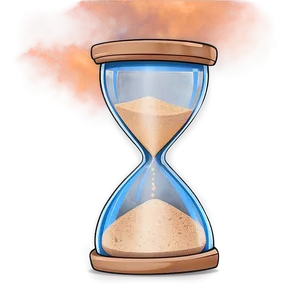 Hourglass In Sandstorm PNG Tad34