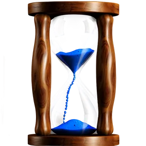 Hourglass Time Reminder PNG 05232024