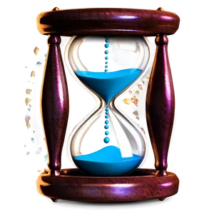 Hourglass Time Reminder PNG 05232024