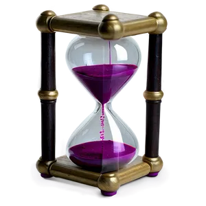 Hourglass Time Reminder PNG 05232024