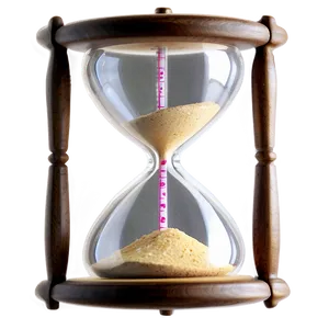 Hourglass Timepiece PNG 05232024