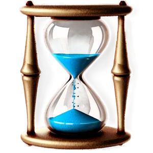Hourglass Timepiece PNG 05232024