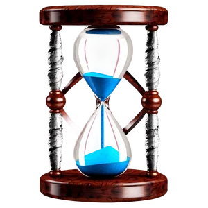 Hourglass With Reflective Surface PNG Ifd36 PNG
