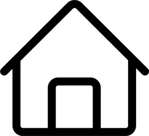 House Outline Icon PNG image