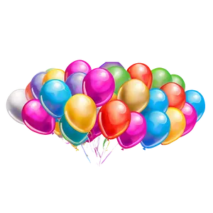 House Party Balloon Decor PNG 32 PNG