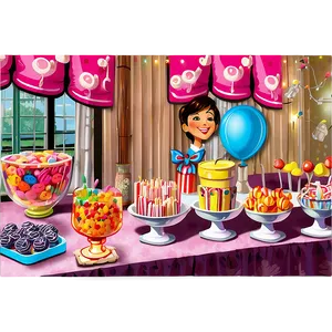 House Party Candy Buffet PNG 66 PNG