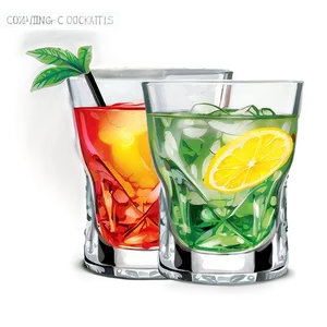 House Party Custom Cocktails PNG Qwk