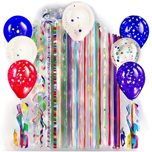 House Party Decorations PNG 64
