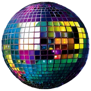 House Party Disco Ball Png 06262024 PNG image