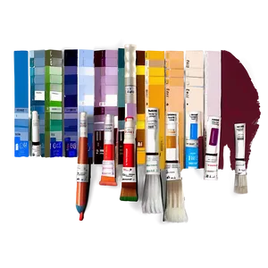 House Renovation Paint Swatches Png 2 PNG image