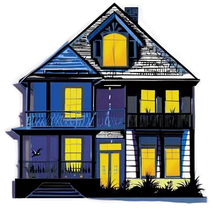 House Silhouette Clipart PNG Axw32 PNG