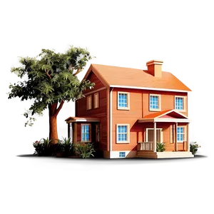 House Silhouette Clipart Png Fqk PNG image