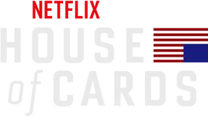 Houseof Cards Netflix Original Logo PNG image