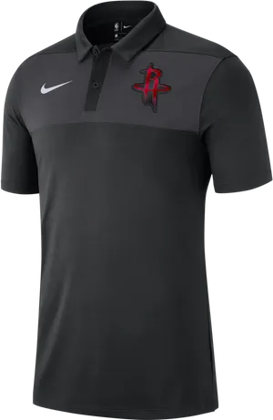 Houston Rockets Nike Polo Shirt PNG image