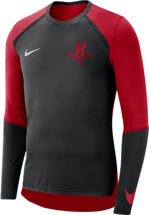 Houston Rockets Nike Practice Shirt PNG image