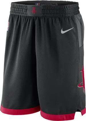 Houston Rockets Nike Shorts2023 PNG image