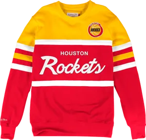 Houston Rockets Vintage Sweatshirt PNG image