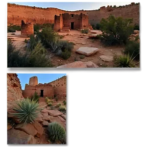 Hovenweep National Monument Utah Png Kyf15 PNG image