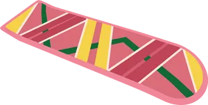 Hoverboard Iconic Film Prop PNG