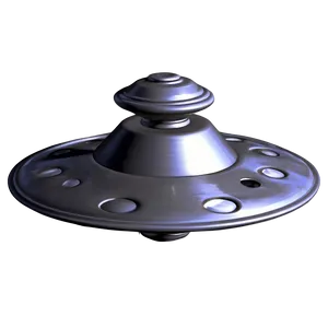 Hovering Flying Saucer Scene PNG Xtr