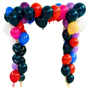 How To Make A Balloon Garland PNG Qqr