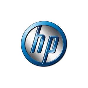 Hp Logo Silver Png 05252024 PNG image