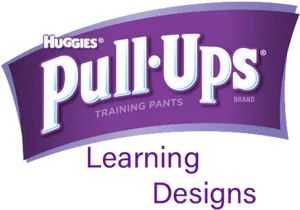 Huggies Pull Ups Training Pants Logo PNG image