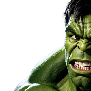 Hulk Face A PNG image