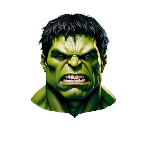 Hulk Face B PNG image