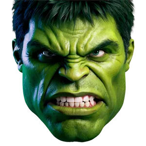 Hulk Face Graphic Png 2 PNG image