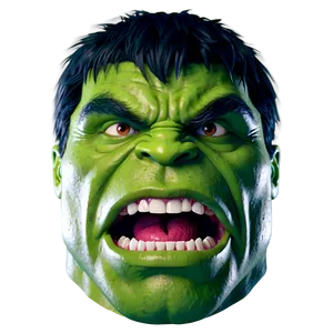 Hulk Face Graphic Png Xtb80 PNG image