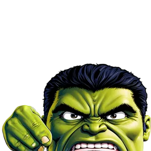 Hulk Face Icon Png Tlx36 PNG image