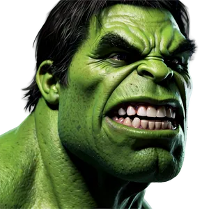 Hulk Face Meme PNG Elv