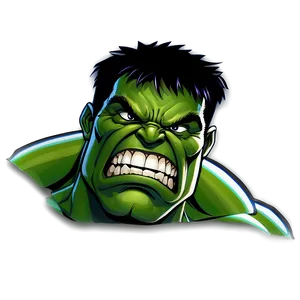 Hulk Face Vector PNG 06272024