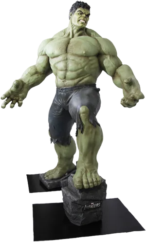 Hulk Statue Avengers PNG
