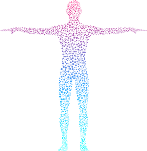 Human Body Cellular Structure Illustration PNG image