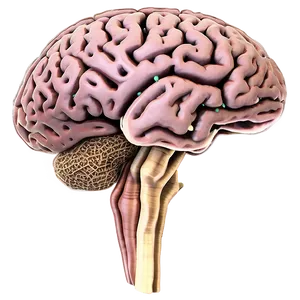 Human Brain And Neuroscience Png Ocl PNG image