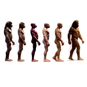 Human Evolution Chart PNG 05242024