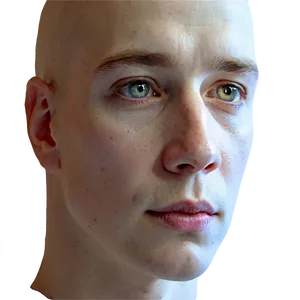 Human Head C PNG image