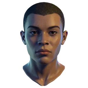 Human Head For Character Design PNG 06262024