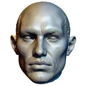 Human Head For Sculptors Png 43 PNG image