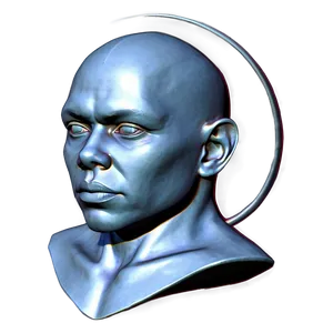 Human Head For Sculptors Png Eoc PNG image