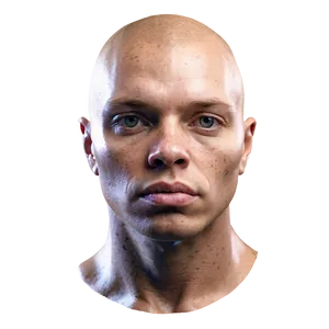 Human Head Front View Png 06262024 PNG image