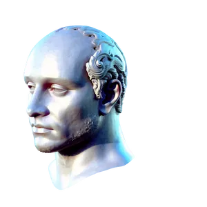 Human Head In Historical Costume PNG 74