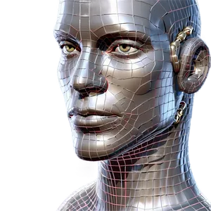 Human Head Wireframe Png Hie PNG image